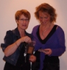 Damer medaljrerna